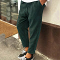 Casual Pants for men - Relaxed Fit Drawstring Waist - Straight Leg Ankle Length - Image 4