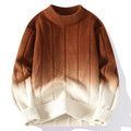 Ombre Sweater for Men - Ribbed Knit - Image 1