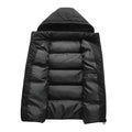 Puffer Hooded Vest for Men - Zip Front - Image 4