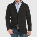 Knitted Jacket for Men - Two-Button - Image 4
