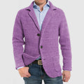 Knitted Jacket for Men - Two-Button - Image 7