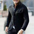 Button Down Jacket for Men - Chest Pocket - Image 1