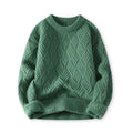 Crew Neck Sweater for Men - Textured - Image 6