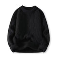Crew Neck Sweater for Men - Textured - Image 5