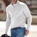 Quarter Zip Sweater for Men - Long Sleeve - Image 1