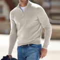 Quarter Zip Sweater for Men - Long Sleeve - Image 2