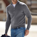 Quarter Zip Sweater for Men - Long Sleeve - Image 3
