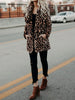 Leopard Print Coat for Women - Relaxed - Image 1