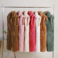 Sleeveless Coat Vest for Women - Lapel Collar - Image 3