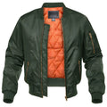 Bomber Jacket for Men - Zip Closure - Image 3