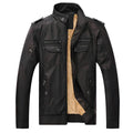 Casual Stand Collar Jacket for Men - Zip Up - Image 1