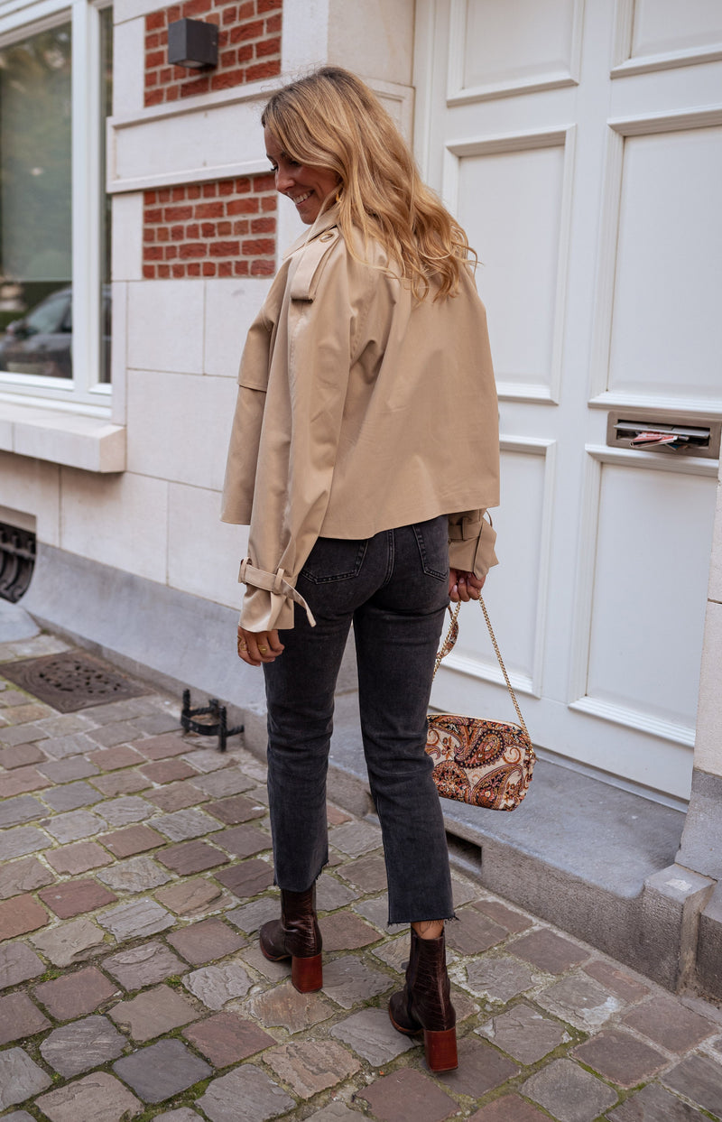 Trench Coat for Women - Double Breasted - Image 2
