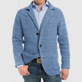 Knitted Jacket for Men - Two-Button - Image 3