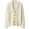Shawl Collar Cardigan for Men - Button Front - Image 2