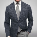 Notch Lapel Blazer for Men - Slim Fit - Image 2