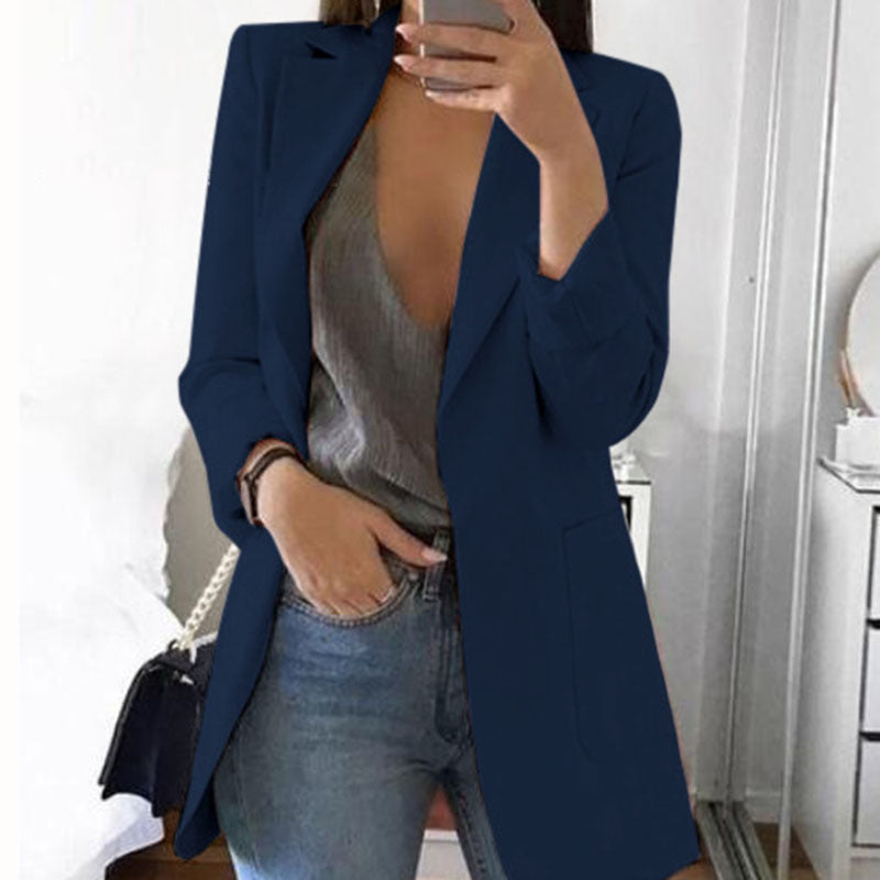 Blazer Jacket for Women - Notch Lapel - Image 6