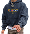 Graphic Pullover Hoodie for Men - Embroidered Graphics - Image 2