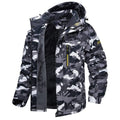 Hooded Padded Jacket for Men - Full Zip - Image 6