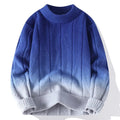 Ombre Sweater for Men - Ribbed Knit - Image 4