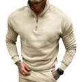 Pullover Sweater for Men - Quarter Zip - Image 13
