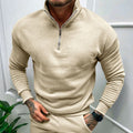 Pullover Sweater for Men - Quarter Zip - Image 7
