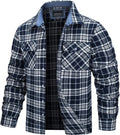Plaid Shirt for Men - Long Sleeve - Image 8