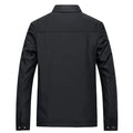 Casual Collared Zip Up Jacket for Men - Button Cuff - Image 3