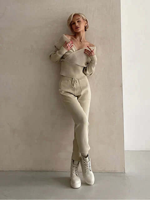 Wrap Sweater for Women - V-Neck - Image 16