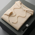Knit Hoodie Sweater for Men - Long Sleeve - Image 9