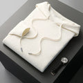 Knit Hoodie Sweater for Men - Long Sleeve - Image 4