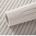 Ribbed Quarter-Zip Sweater for Men - Long Sleeve - Image 4