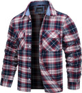 Plaid Shirt for Men - Long Sleeve - Image 7