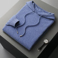 Knit Hoodie Sweater for Men - Long Sleeve - Image 6