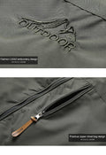 Hooded Casual Jacket for Men - Full Zip - Image 9