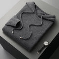 Knit Hoodie Sweater for Men - Long Sleeve - Image 10
