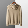 Knit Hoodie Sweater for Men - Long Sleeve - Image 2