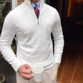 Quarter Zip Sweater for Men - Long Sleeve - Image 3