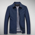 Zip Up Collared Jacket for Men - Long Sleeve - Image 4