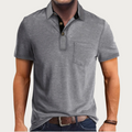 Polo Shirt for Men - Pocket Button-Down - Image 2