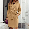 Wrap Coat for Women - Belted - Image 1