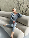 Wrap Sweater for Women - V-Neck - Image 13