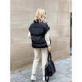 Puffer Vest for Women - Cropped Length - Image 2