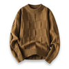 Crew Neck Sweater for Men - Textured - Image 1