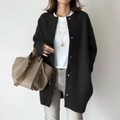 Oversized Cardigan Sweater for Women - Long Sleeve - Image 4