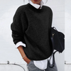 Crew Neck Sweater for Women - Long Sleeve - Image 1