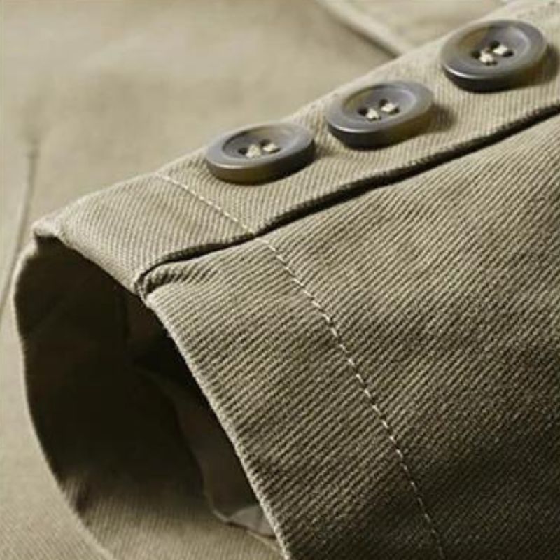 Casual Blazer for Men - Notched Lapel Two-Button Closure - Image 4