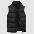 Puffer Vest Jacket for Men - Stand Collar - Image 6