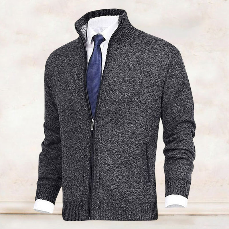 Full Zip Jacket for Men - Side Pockets - Image 4