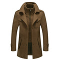 Pea Coat Overcoat for Men - Notch Lapel - Image 4