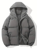 Quilted Puffer Jacket for Women - Hooded - Image 8